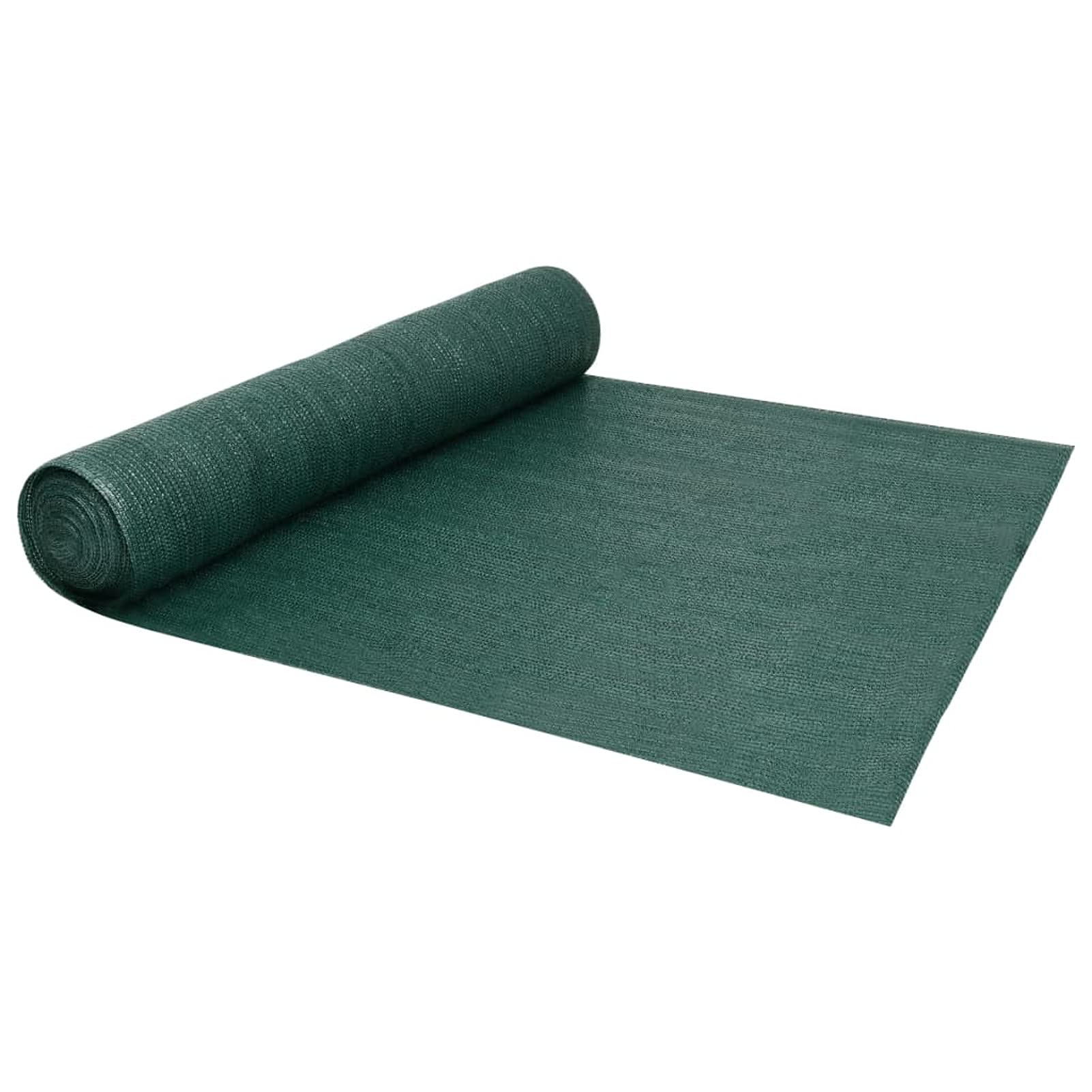 ZEYUAN Red de privacidad, Mallas Ocultacion, Mallas De Sombreo Jardin, Tela para Vallas, HDPE Verde 3,6x25 m 195 g/m²