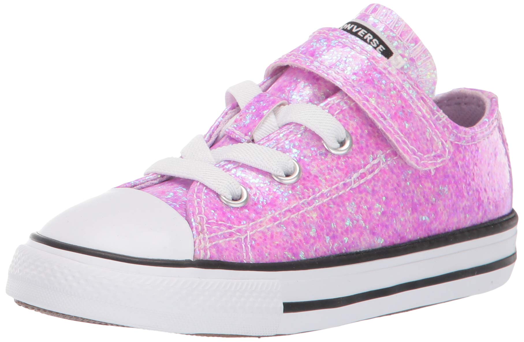 High Top Pink All Star Glitter Ox Trainers Chuck Taylor All Star