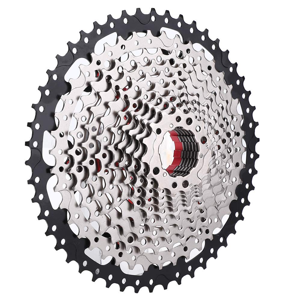 Pignone per Bici a Ruota Libera in Acciaio, 9/10/11/12 velocità 32/36/42/46T Cassetta a Ruota Libera per Bici da Strada Accessori per la Sostituzione della Bicicletta