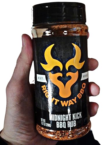 Miniatura 5 de Right Way BBQ Midnight Kick - Condimento y frote para barbacoa picante totalmente natural, sin MSG, sin gluten, sin azúcar, perfecto para carne de