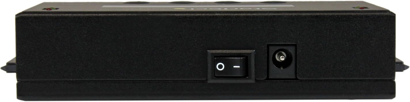 1:1 Standalone Hard Drive Duplicator with Disk Image Manager for Backup and Restore & .com Standalone Hard Drive Duplicator, External Dual Bay HDD/SSD Cloner/Copier