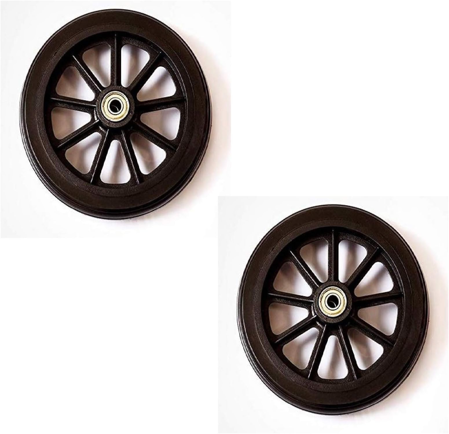 EYL Medical Supplies Front and Rear 6โ Rollator Replacement Wheel Assembly (2)