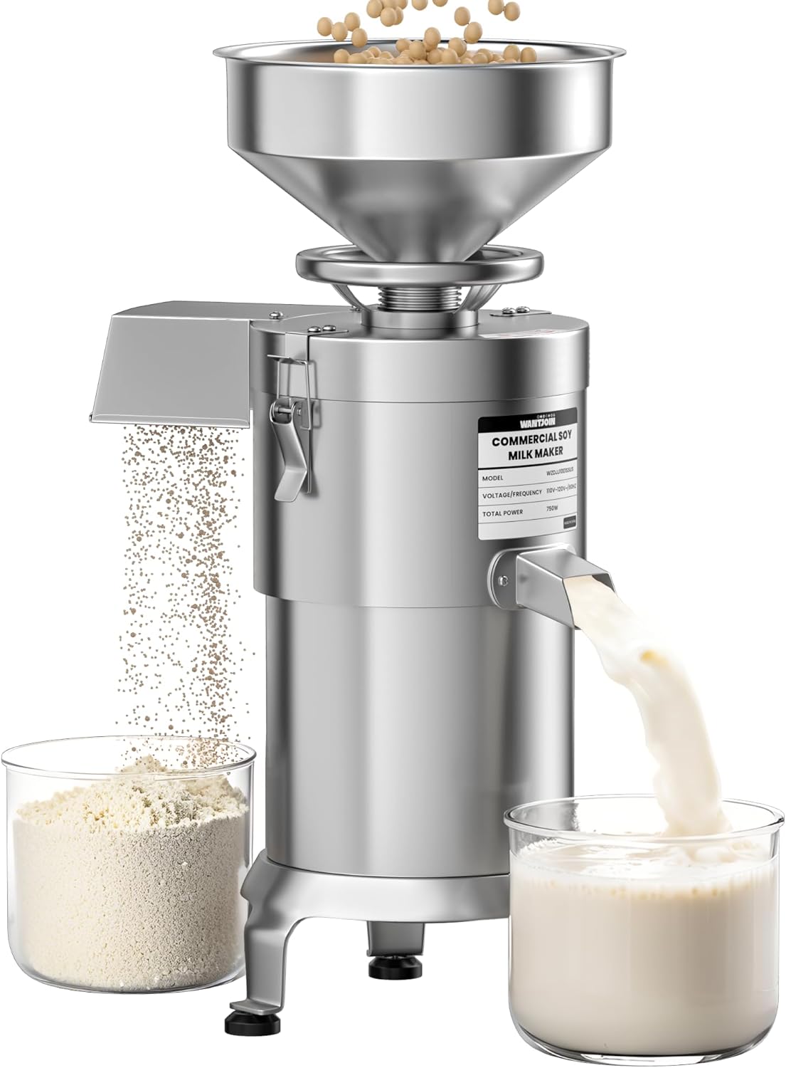 WantJoin Commercial Soy Milk Maker - 25KG/H untested