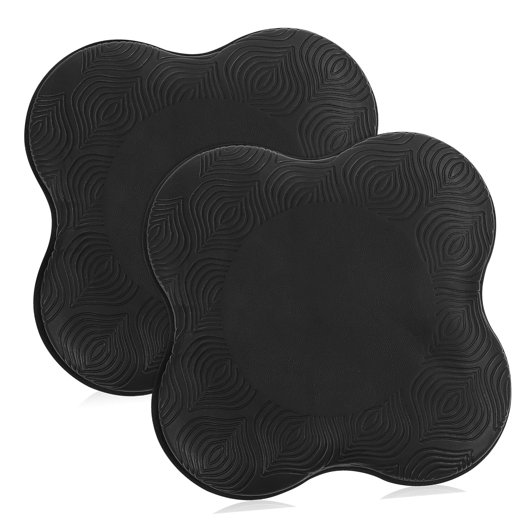 NAMOARLY Yoga Kneeling Pad Inserts 2 Pack Eva Sports Knee Pads Non Slip Bottom for Elbow Wrist Hand Support