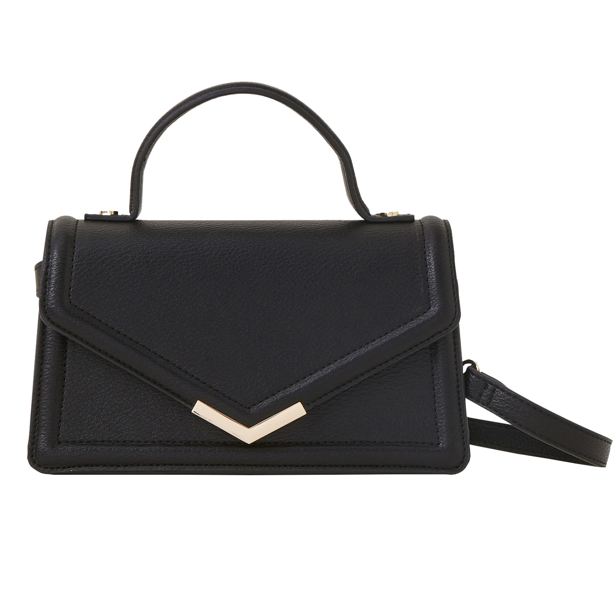 Accessorize London Womens Black Top Handle Satchel Sling Bag (B0CWLLKV3Z) Amazon Price History, Amazon Price Tracker