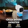 ROBEVE Full HD 1080P Rechargeable Projector - Giant Screen, Wifi Connection, Ready Android Board, HDMI/USB Input, Home Cinema System