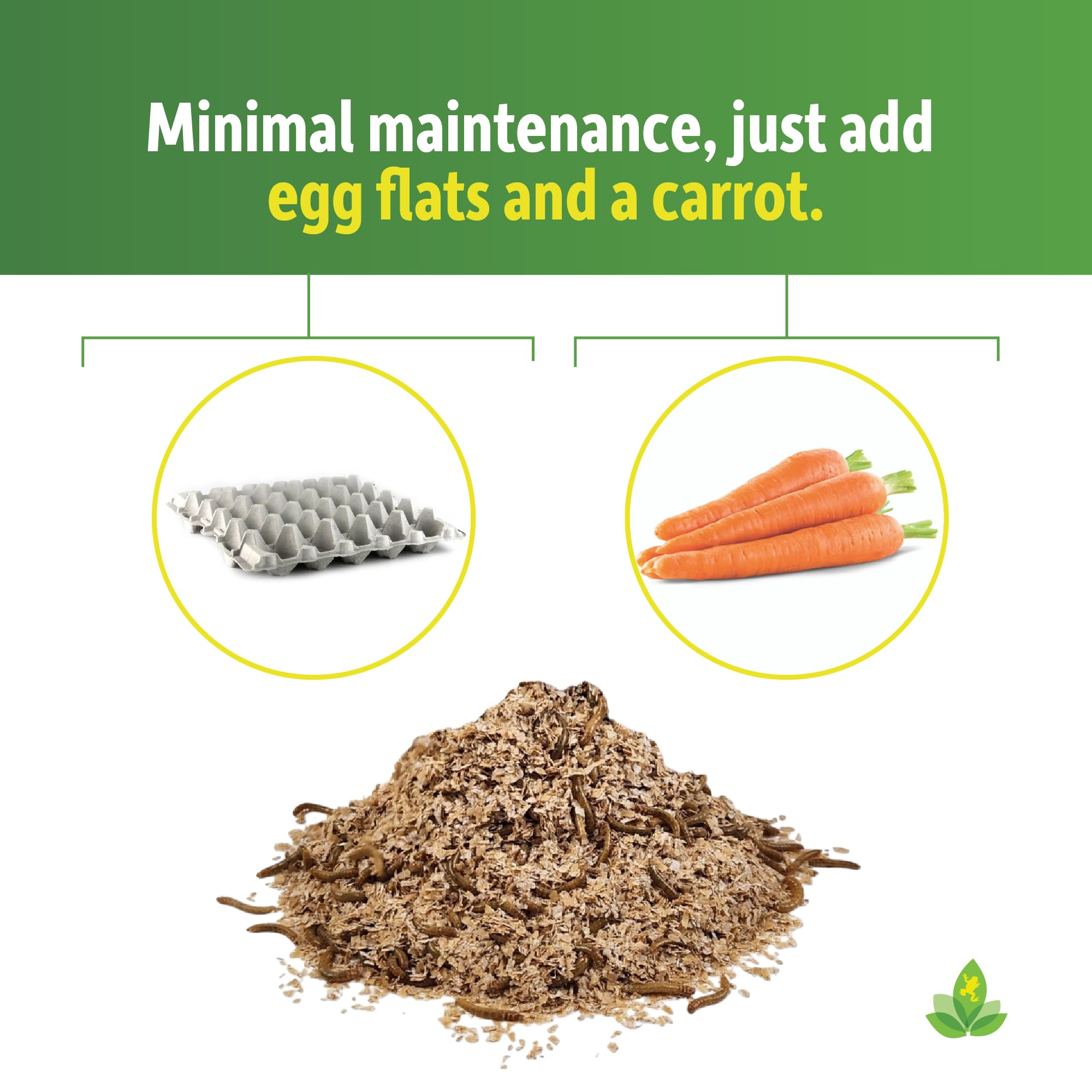 Josh's Frogs Mealworm & Superworm Bedding (5 Quarts/2.9 LBS) - 4