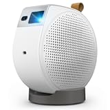 GV50 &vert; Laser Portable Projector&comma; 500 Lms&comma; Native 1080p&comma; 4K Supported&comma; Ceiling Projection&comma; Tripod Base&comma; Rotating Angle&comma; Google TV&comma; Certified Netflix&comma; WiFi & Bluetooth&comma; Deep Woofer Built in speaker