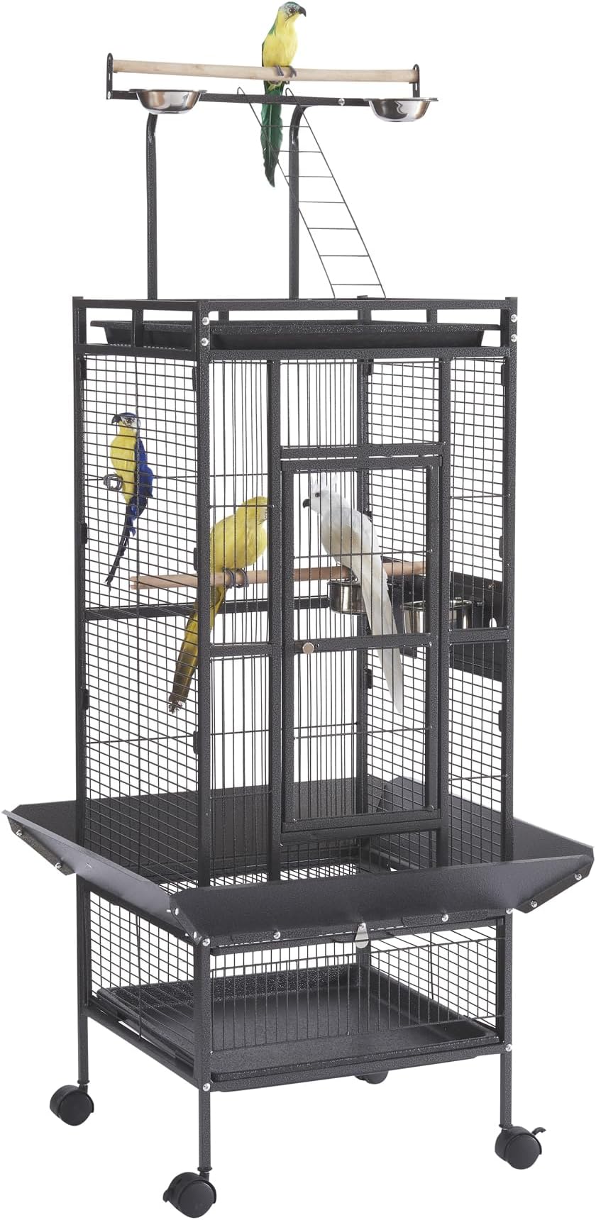 Gallery Detail: Amazon Com Trgraor 61Inch Large Bird Cages Parrot Cage Wide