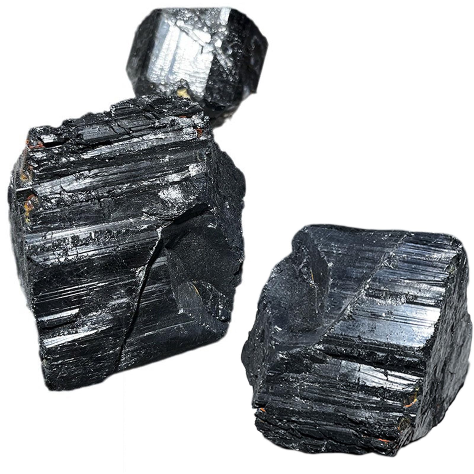 2,2 Pfund/1 kg große natürliche Schwarze Turmalin-Rohsteine