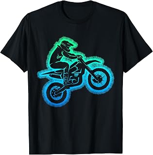 Dirt Bike Motocross Enduro Dirt Biking Boys Kids T-Shirt