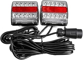 POWERED 12V Magnetic LED Trailer Towing Light Set (7.5M Cable)