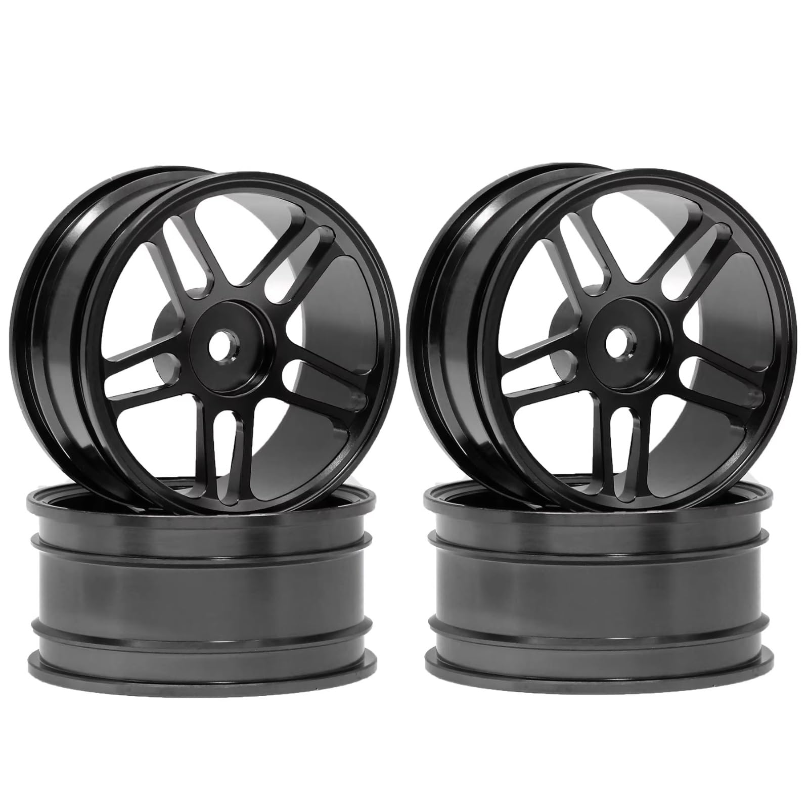 Cerchioni Set Lega Di Alluminio Per HSP 94123 Per Racing D4 1/10 RC Su Per Strada Aggiornamenti Auto Parti Decorazioni Componenti Truks Cerchi RC