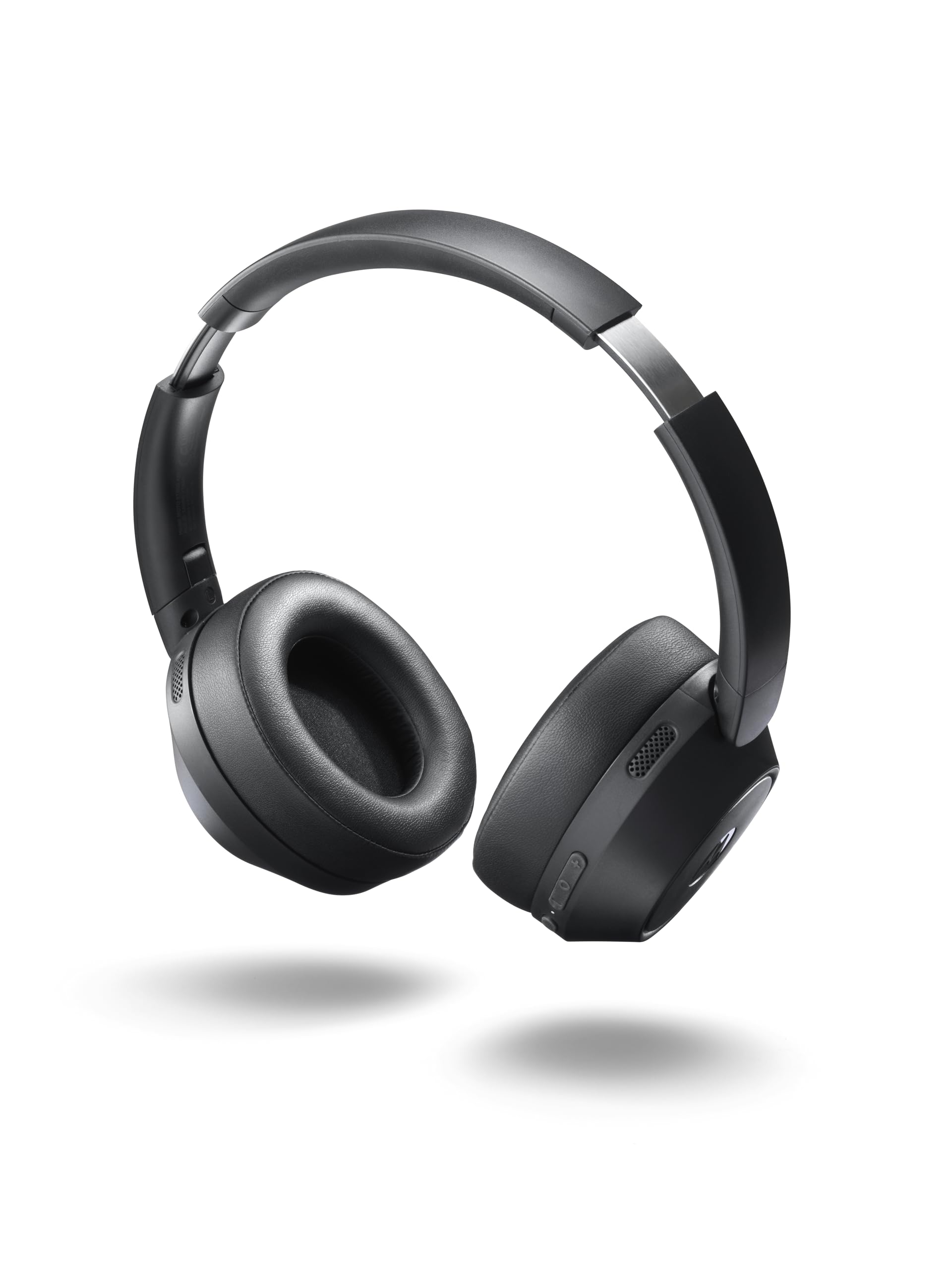 Motorola Sound - Moto XT800 ANC, cuffie wireless con accoppiamento rapido, audio surround, 60 ore di riproduzione continua, cancellazione del rumore, nero