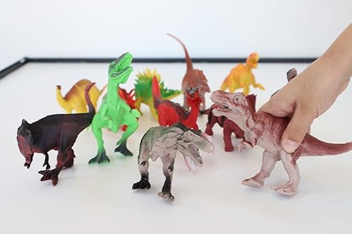 Miniatura 2 de Paquete de 12 dinosaurios de juguete para niños, dinosaurios de juguete realistas para la educación de los niños, el mejor regalo y regalo de