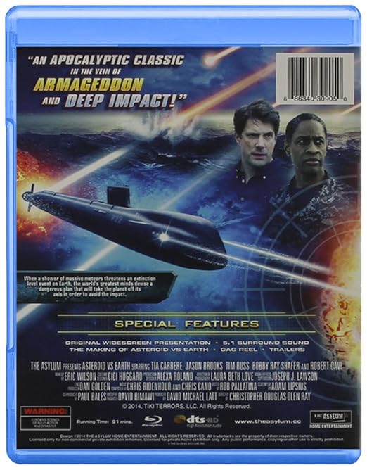 Amazon.com: Asteroid Vs. Earth [Blu-ray] : Tia Carrere, Robert 