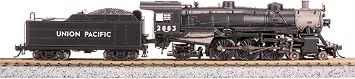 Broadway Limited 8013 Light Pacific 4-6-2, UP 2897, Black w/Aluminum, Paragon4 Sound/DC/DCC, N Scale