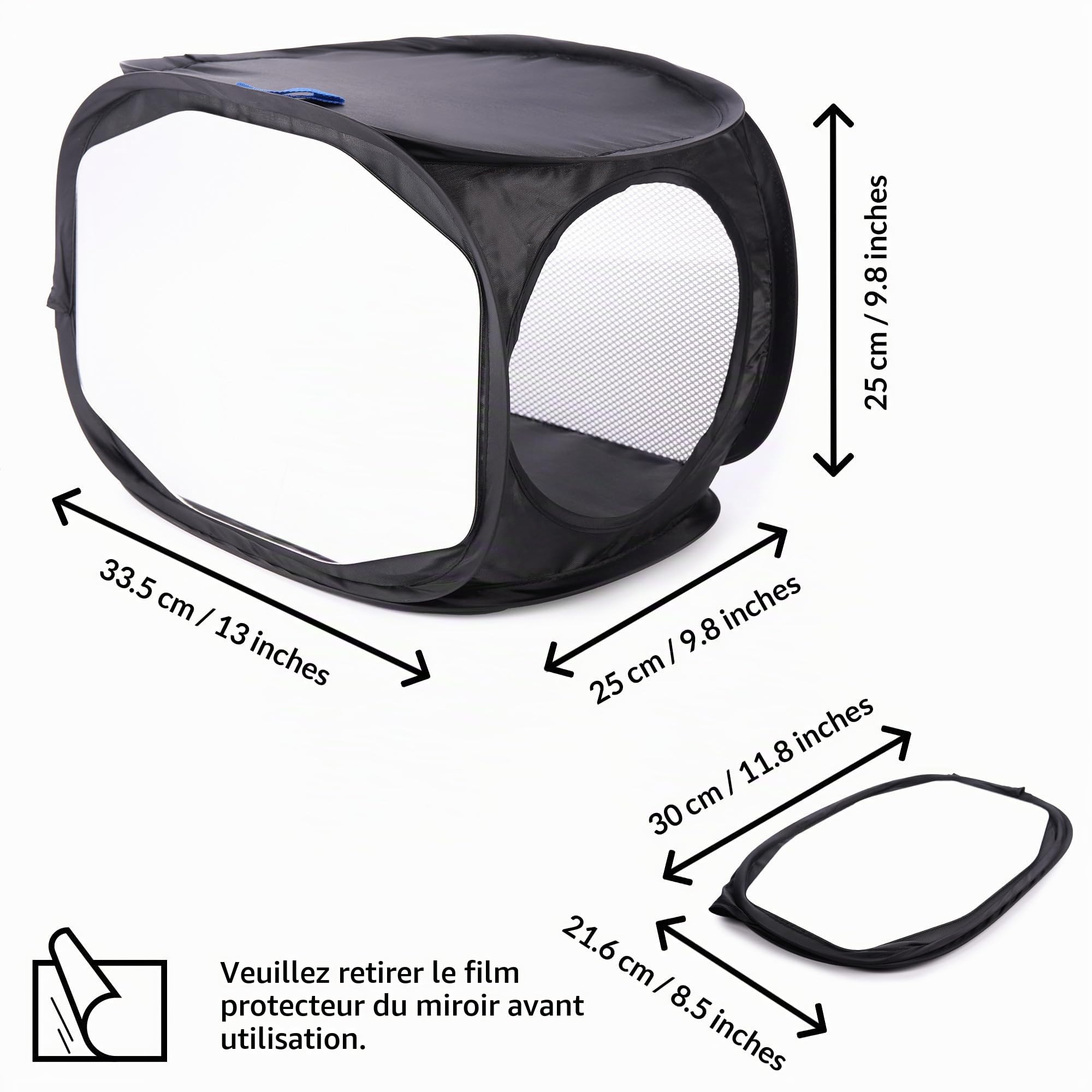 Mirror Box Therapy Pour Récupération AVC | Boîte Thérapie Miroir Rééducation | Aide Rééducation Main | Boîte Miroir Thérapie | Soutien PLP CRPS Nerfs
