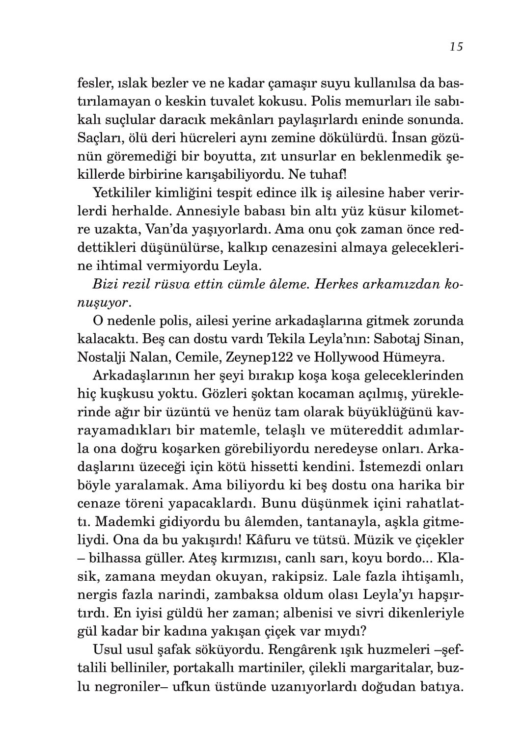 10 Minuter och 38 Sekunder i en Märklig Värld (Turkiska)