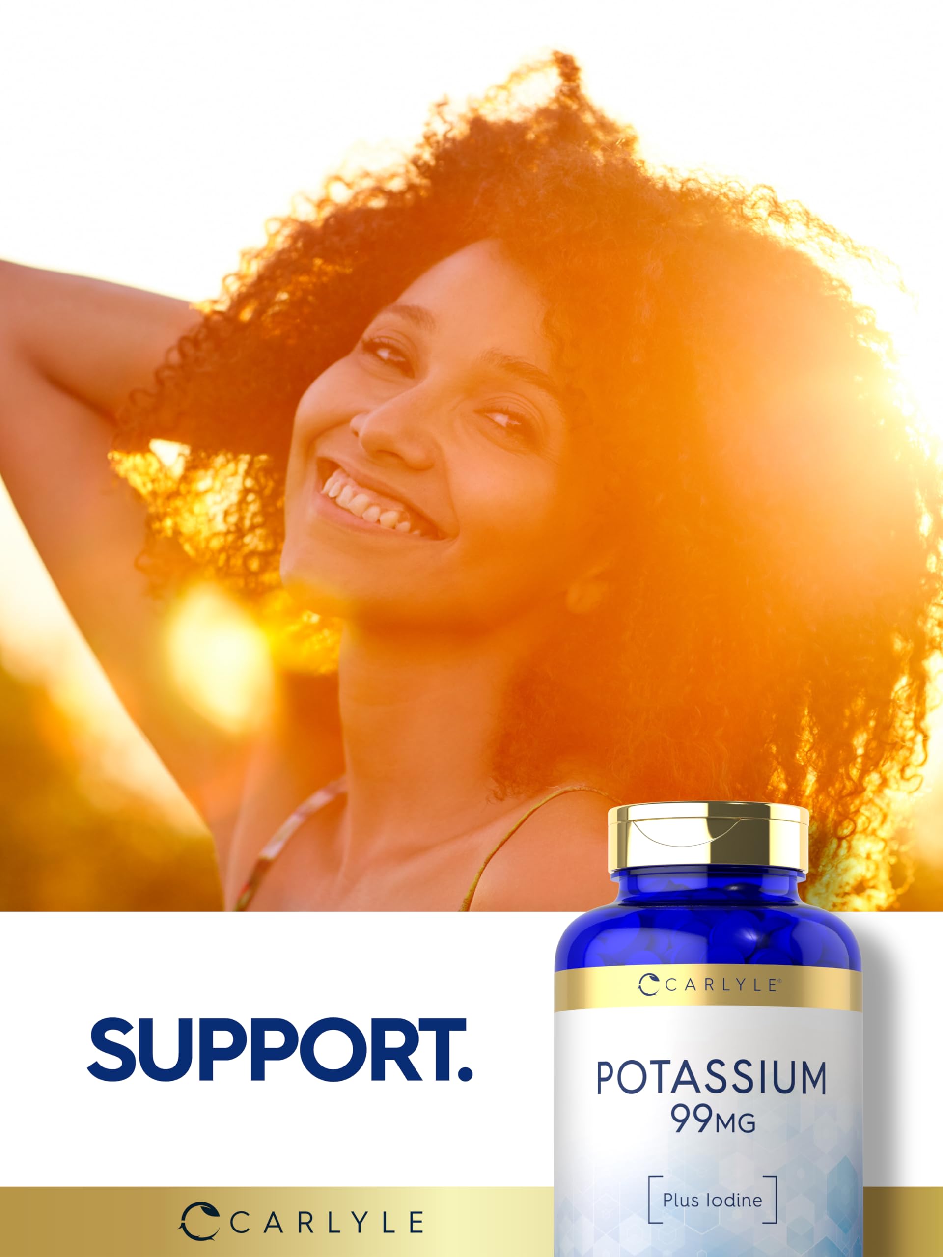 Carlyle Potassium Plus Iodine | 99mg | 500 Tablets — Amazon image 6