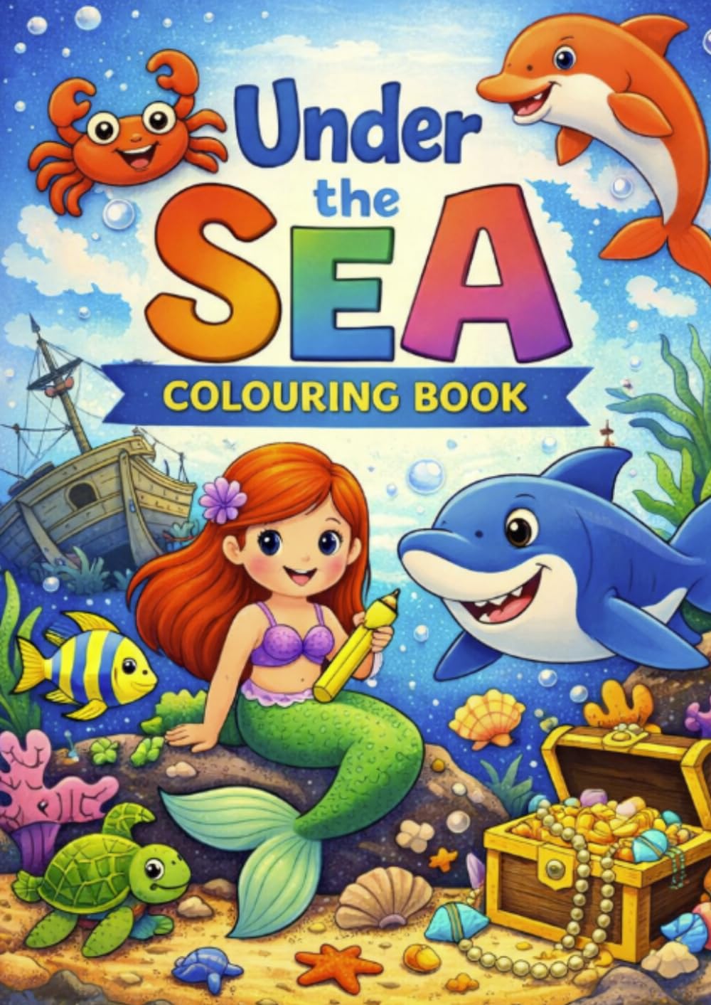 Under The Sea Colouring Book