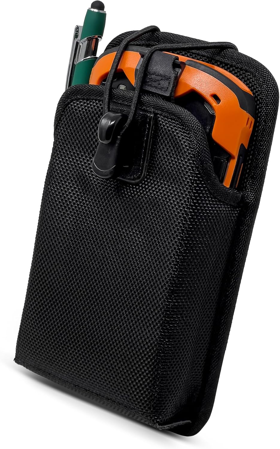 Zebra Motorola w/Bumper Case TC51 / TC52-HC / TC52x / TC56 / TC57x / TC510K Touch Mobile Computer Nylon Holster, with Bumper, 2 Belt Clips (Metal Clip & Belt Loop)