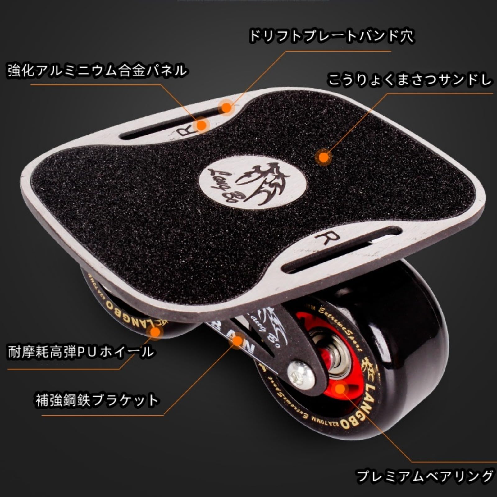 Amazon | Jshigogo ドリフトスケート インラインスケート