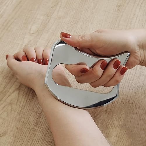 Miniatura 6 de UiiBYUii GuaSha - Juego de herramientas de raspador muscular, herramientas de masaje de raspado para terapia física, herramienta de raspado,