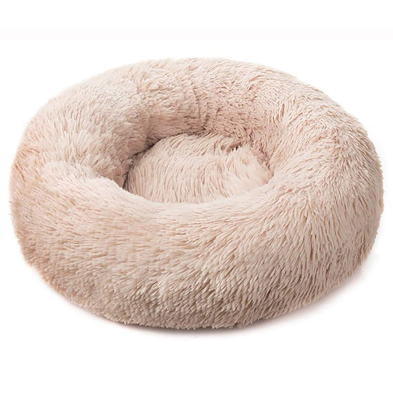 Lit peluche pour chien et chat idéal pour créer un nid moelleux au salon