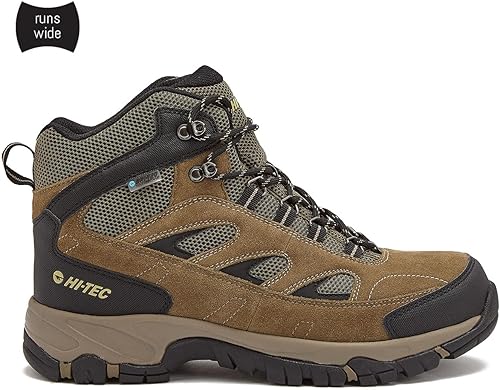 Vista 3 de HI-TEC Yosemite WP - Botas de senderismo impermeables para hombre, ligeras, transpirables, para exteriores, para senderismo