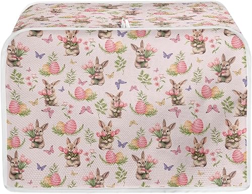 Vista 30 de Cubierta para tostadora de 4 rebanadas, cubierta para horno tostador de electrodomésticos pequeños para cocina, protección contra el polvo