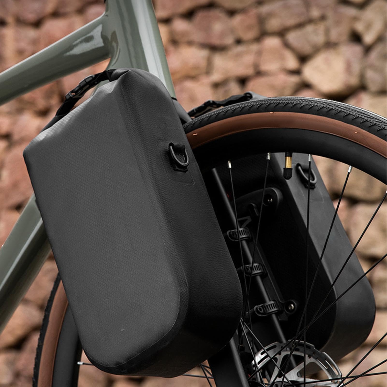 Borsa Laterale Portapacchi da Bicicletta da Cicloturismo 5,5 L Borsa Carico