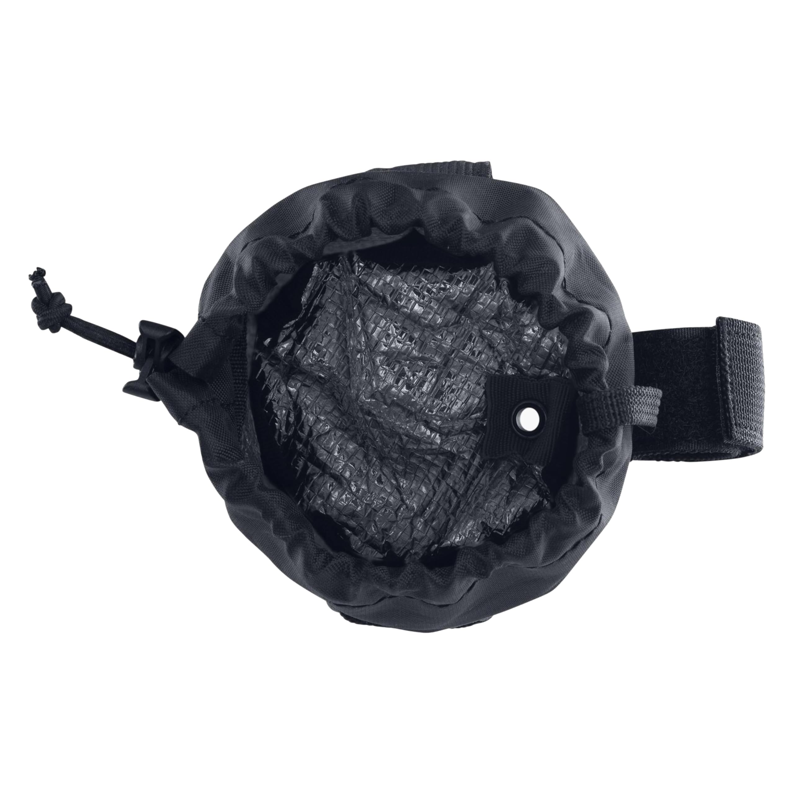 Uchwyt rowerowy na bidon EVOC MULTI HOLSTER (akcesorium rowerowe na bidon do 0,75 l, izolowana wyściółka, wielofunkcyjne mocowanie), Carbon Grey