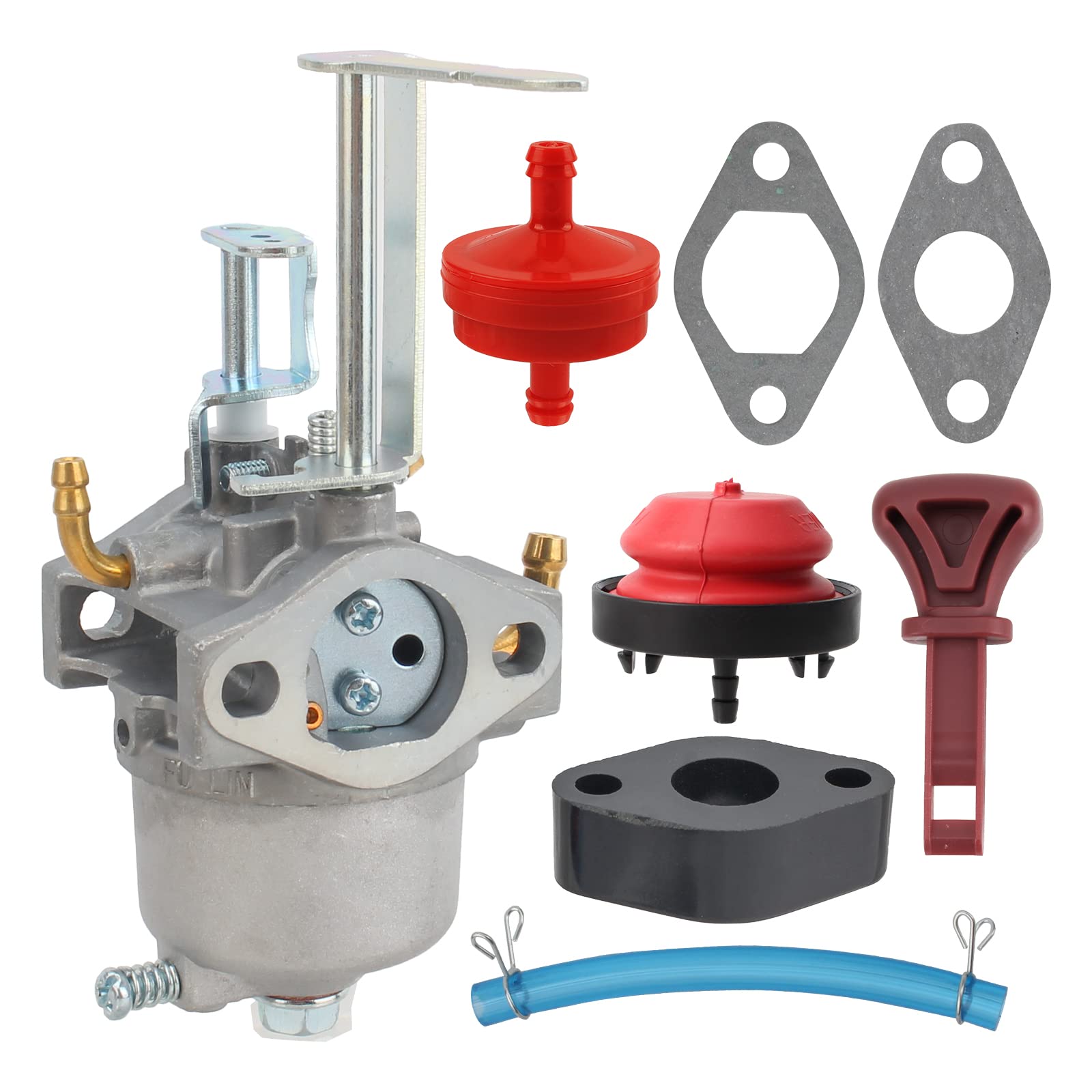 Carbhub 119-1980 Snowblower Carburetor for Toro 119-1980 Stens 520-876 Power Clear 180 418ZR 418ZE Snowblower 117-7728 119-1929 SnowThrower Key for Toro 17740 36001 36002 36003 37779 37780 37781