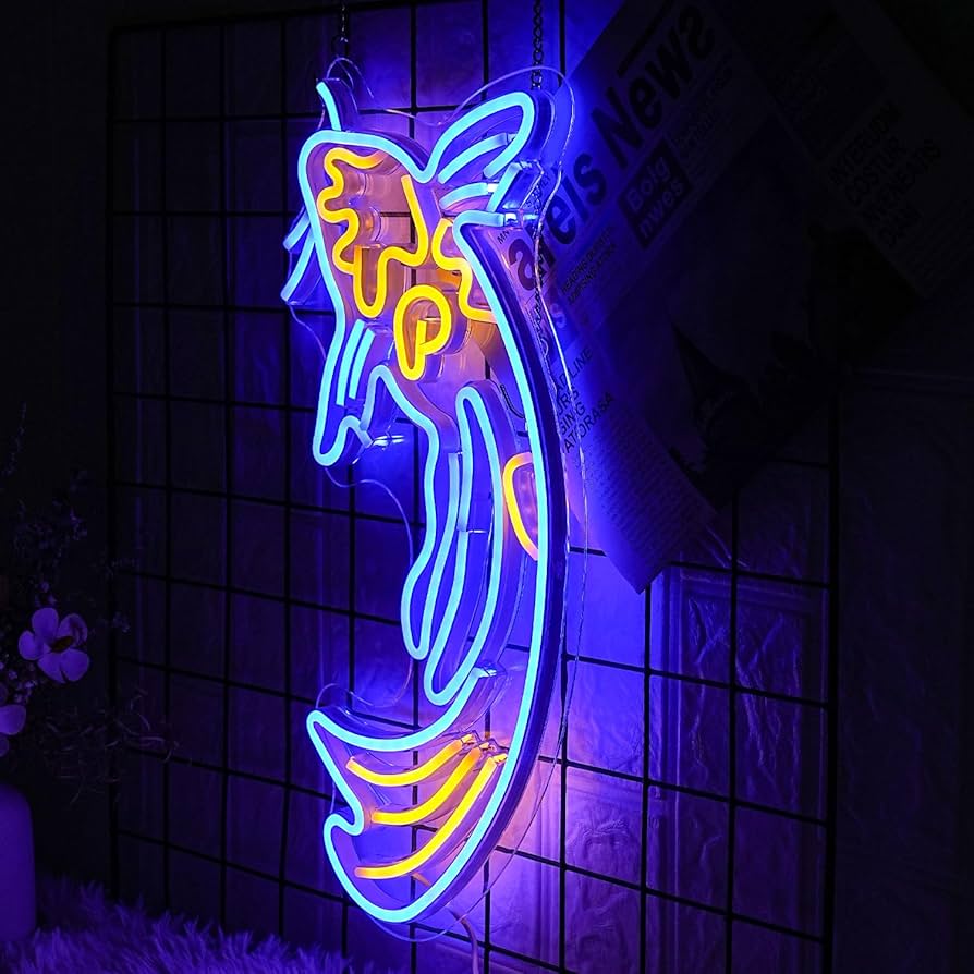 Amazon.co.jp: LMSIGNLY 鯉 魚 ネオンサイン 日本の魚 LED