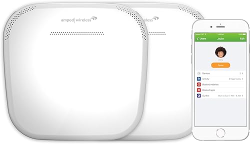 Amped ALLY-0091K Ally Plus, sistema Wi-Fi inteligente para todo el hogar