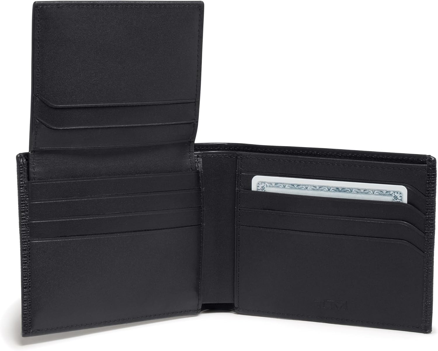Tumi Mens Global Removeable Passcase Black Embossed One Size - Image 3
