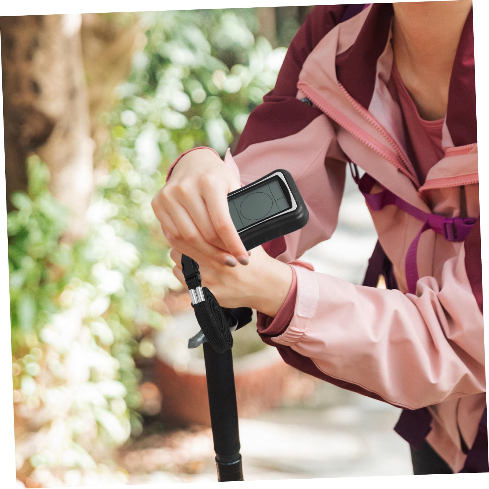 INOOMP Barometrica Portatile Per Escursione Misuratore Meteorologico Elettronico Barometro e Sensore Di Pressione Per Campeggio e Attività All Esterno