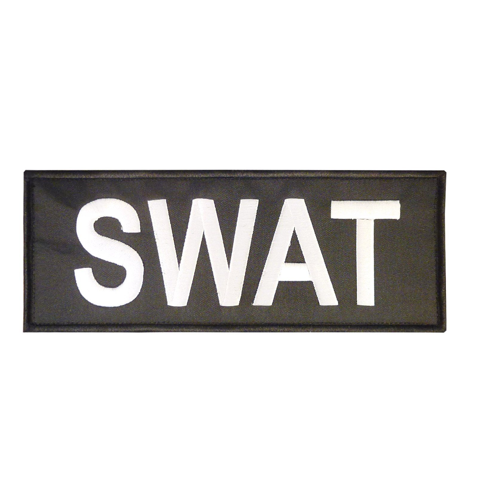 SWAT Large XL Morale Patch Ricamato, Blue Line Law Enforcement, 25x10 Cm, Con Attacco A Strappo - 2