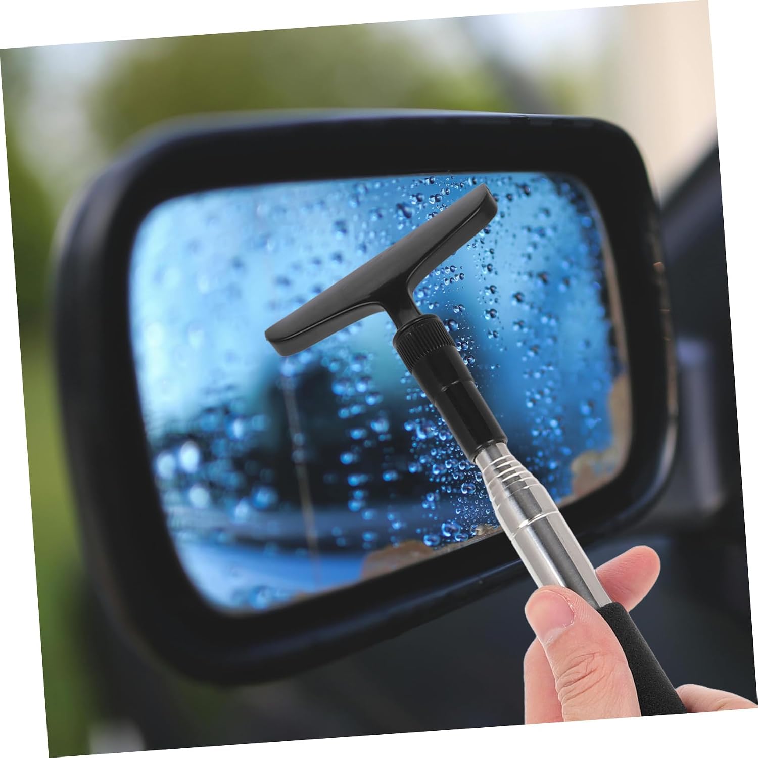One Car Glass Cleaning Kit Rearview Mirror Wiper Windshield Brush Easy Install Accessories