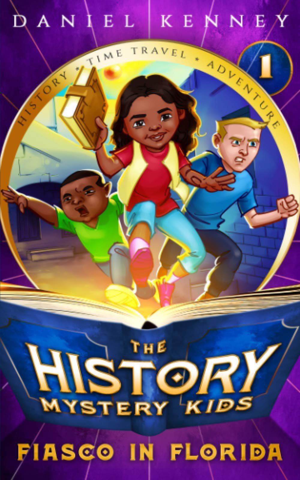 The History Mystery Kids 1: Fiasco in Florida Paperback – March 16, 2017