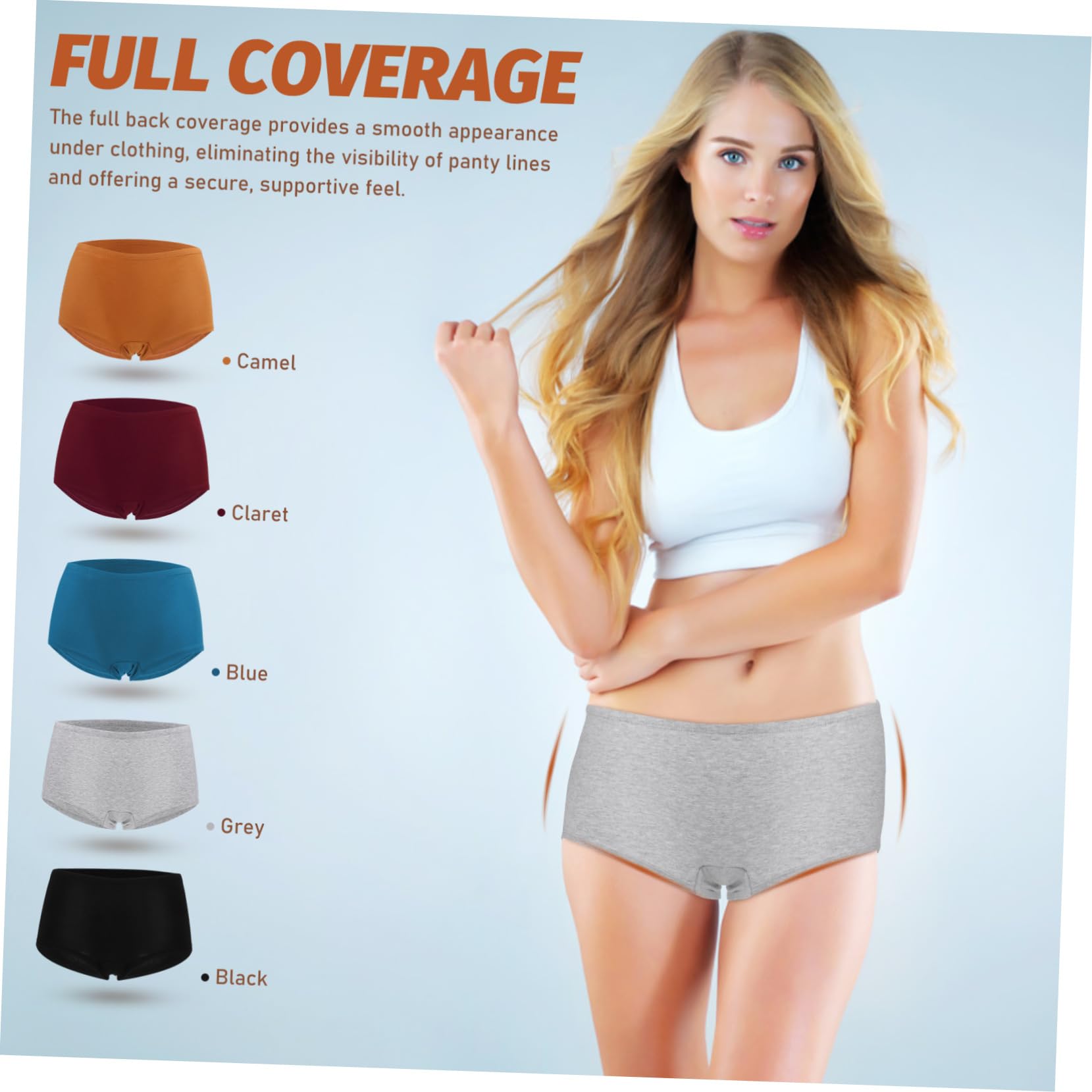 Braguitas De Algodón De Talla Para Mujer Pantalones Cortos De Algodón Bikinis Cómodos Para Mujer