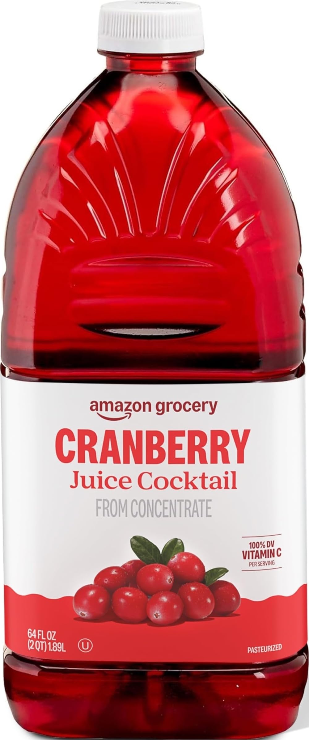 Amazon.com : Amazon Grocery, Cranberry Juice Cocktail, 64 Fl Oz