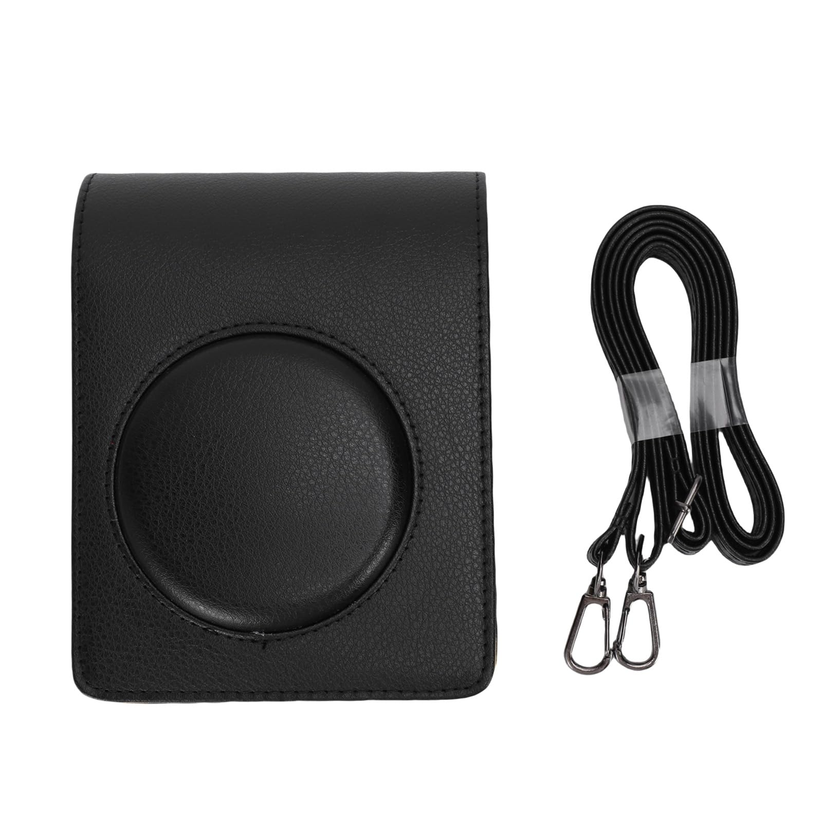 Custodia per Fotocamera Istantanea Borsa da Trasporto in Pelle PU con Tracolla Custodia Protettiva per C300R con Apertura Frontale e Accesso di Ricarica per i Viaggi (BLACK)