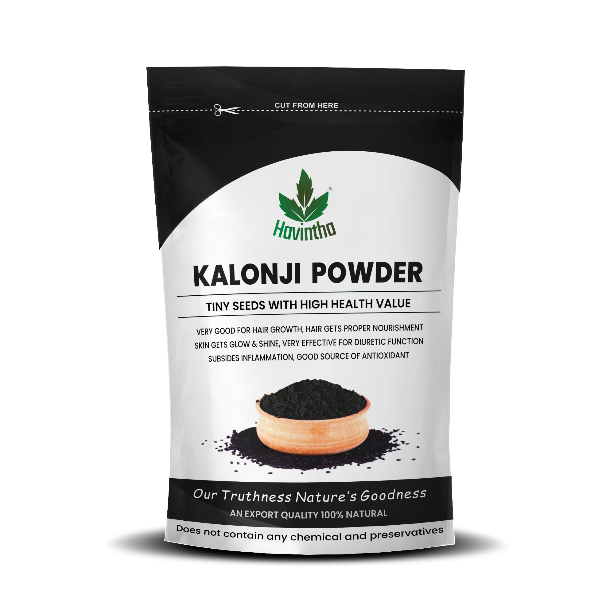 Kalonji Powder for Skin and Hair Health - 227 gram