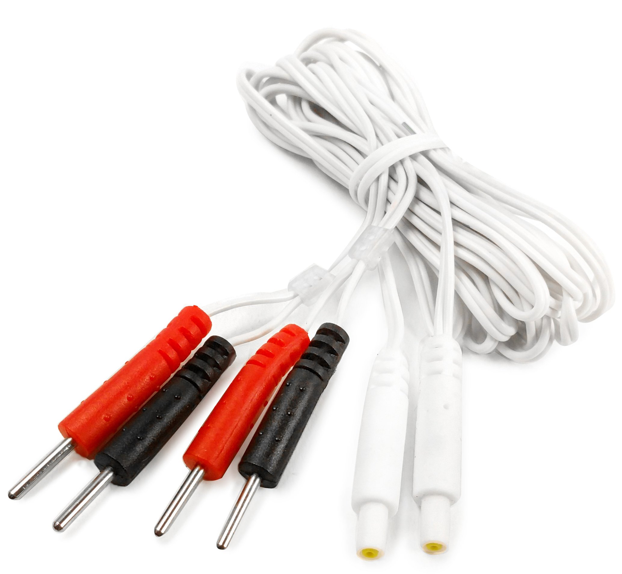 TensCare - 2 kable zapasowe do Perfect TENS, perfect EMS, perfect PFE i nowego urządzenia Touch Tens L-CPT-DE