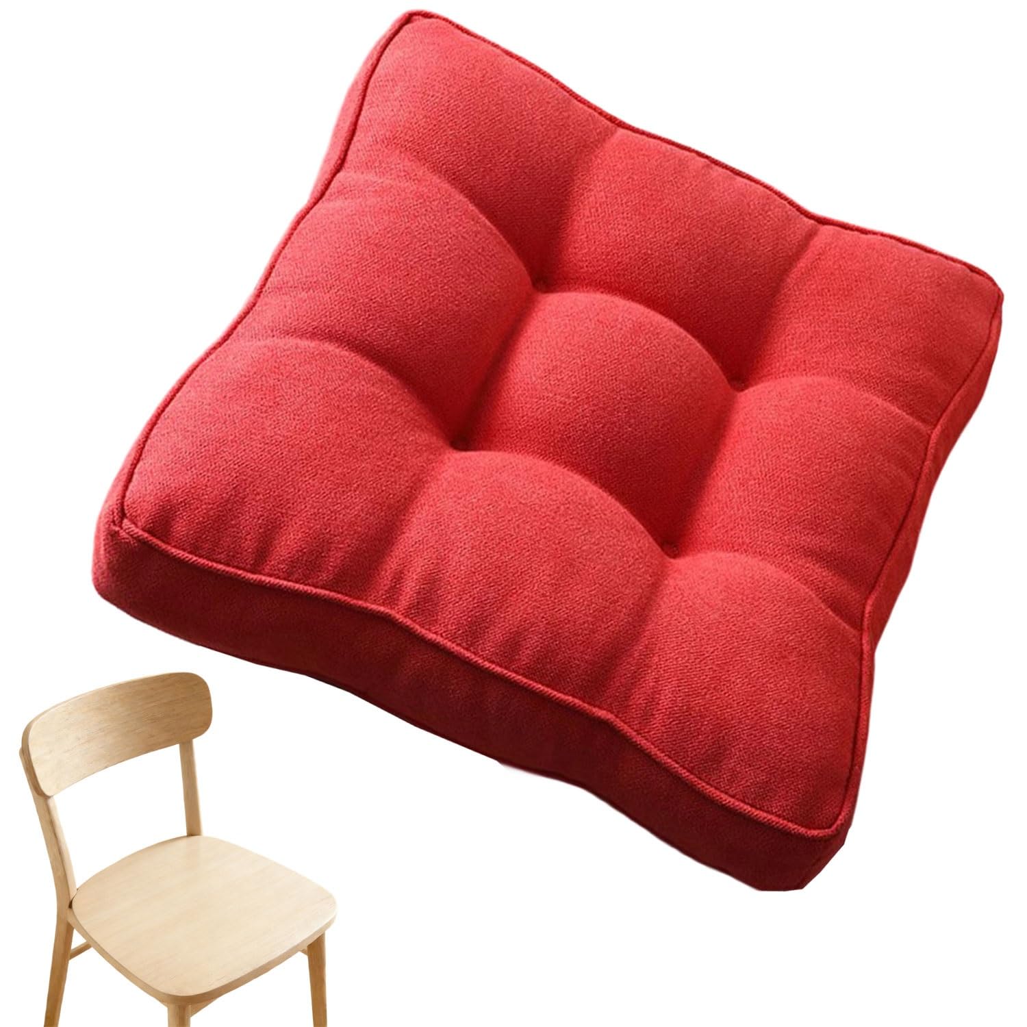 Seat Cushion for Office Chair - Chair Cushions for Dining Chairs With Ties