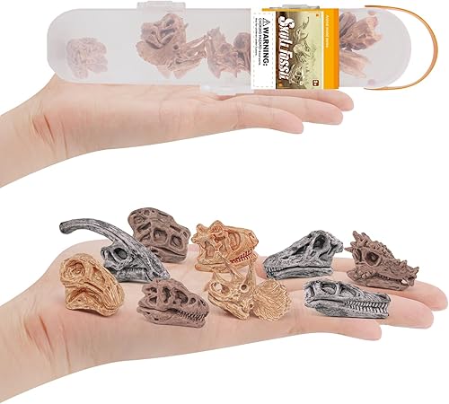 Miniatura 4 de Fantarea Juego de 33 figuras de acción de figuras de acción de animales antiguos, esqueleto y esqueleto, figuras de acción, colección de decoración