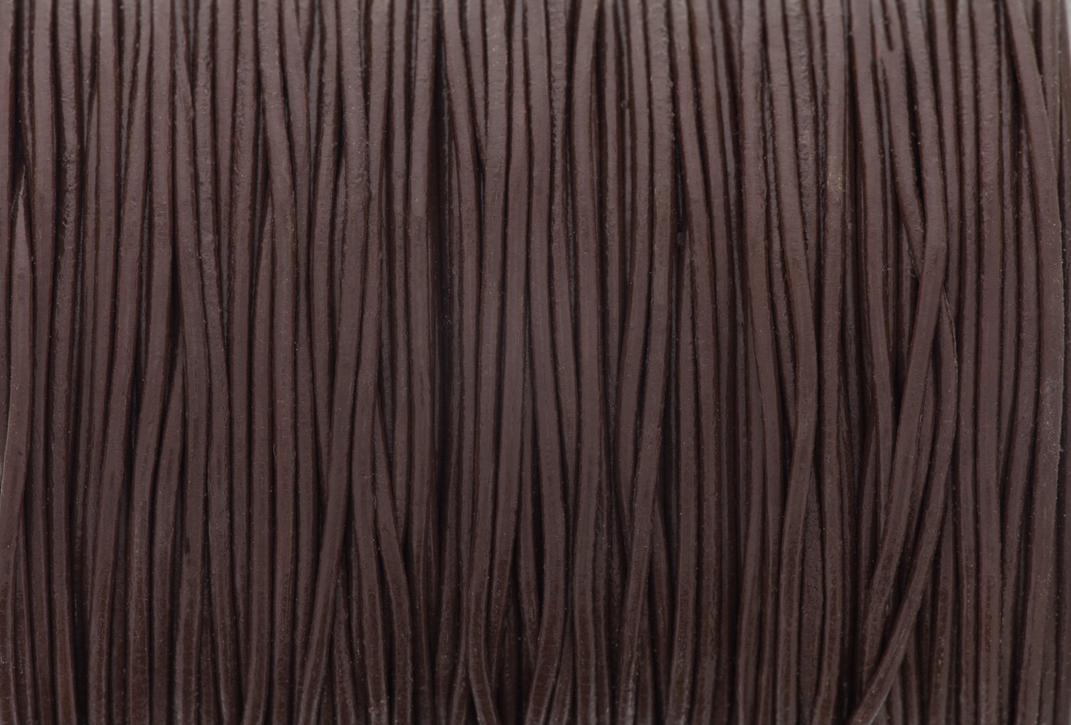 Leather Jewelry Cord, 100 Meters, 1.00 Millimeters, Brown | BDC-551.11