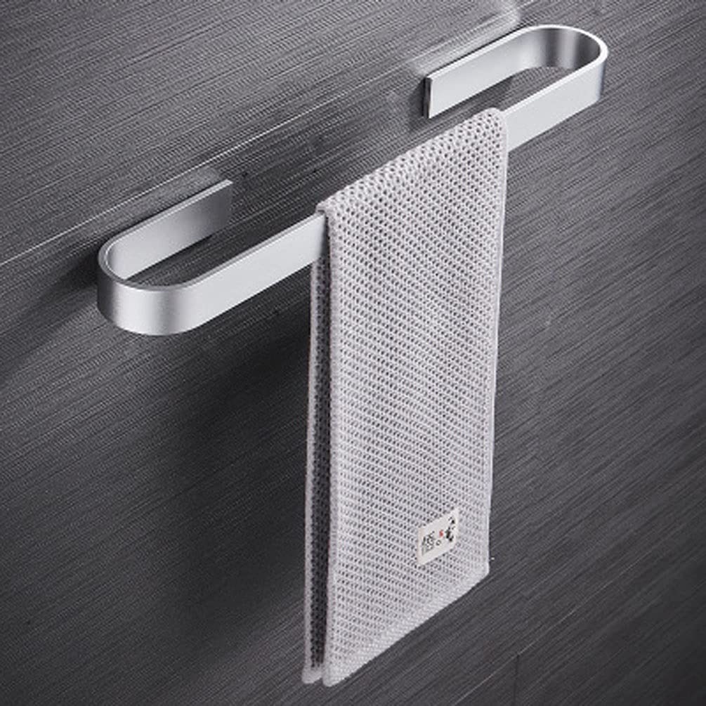 Barre porte-serviettes adhésive gain de place pour petite douche